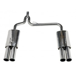 Piper exhaust Peugeot 106 1.6 16v GTI 01 97-2000 Stainless Steel Duplex-Tailpipe Style E,G or J, Piper Exhaust, TPUG12S-EGJ
